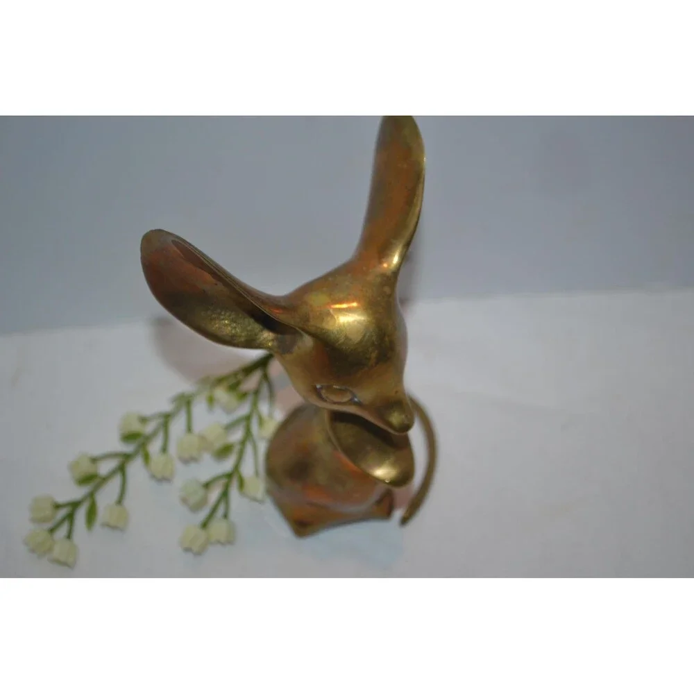 Vintage Brass Mouse Eclectic